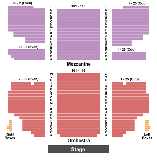 Al Hirschfeld Theatre Paddington Seating Chart